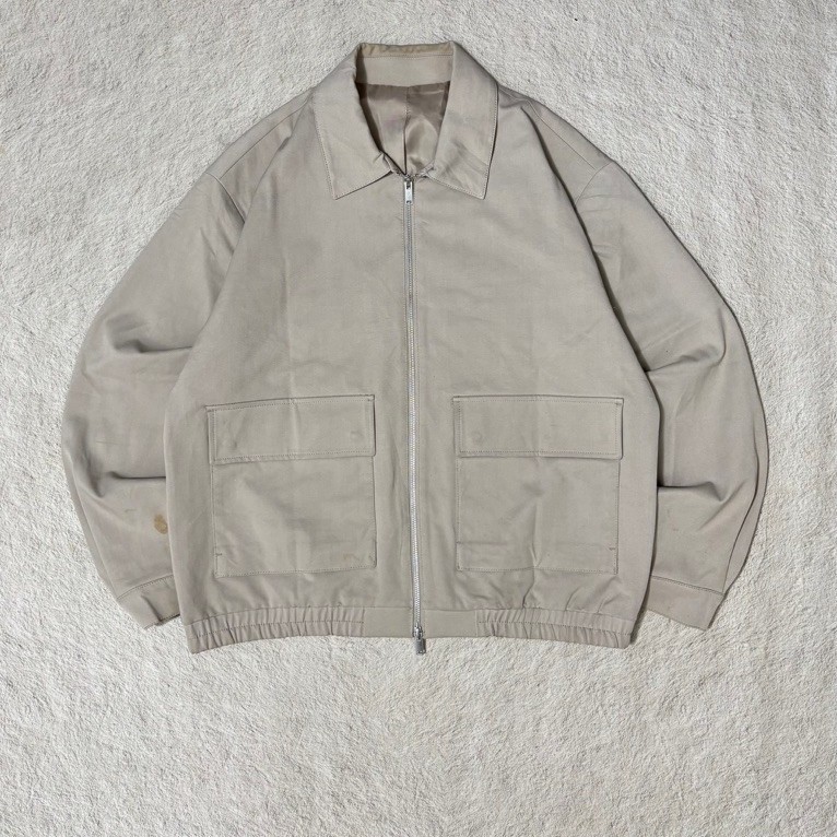 musinsa standard double zipper work jacket