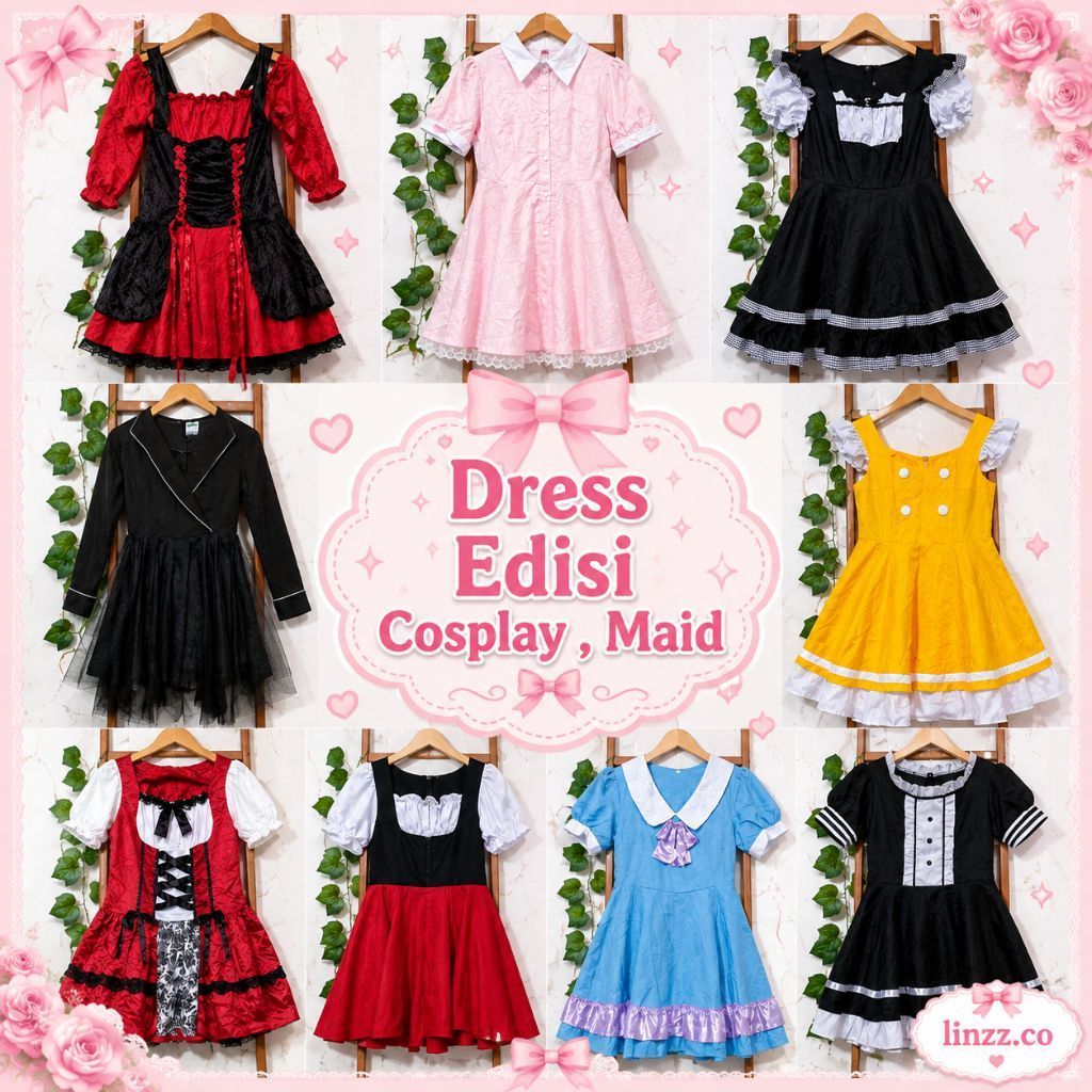 Dress Maid Cosplay Costume