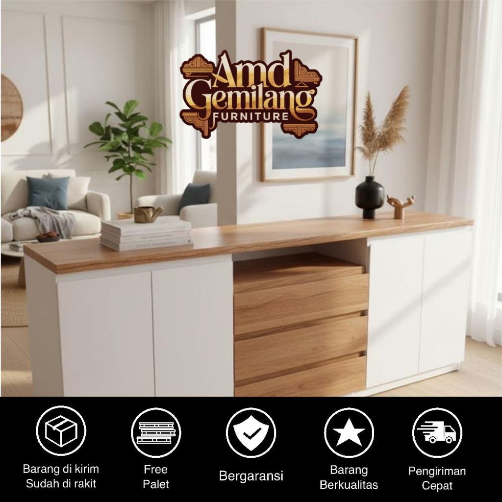 buffet TV/Cabinet TV/Buffet Minimalis/Meja cabinet
