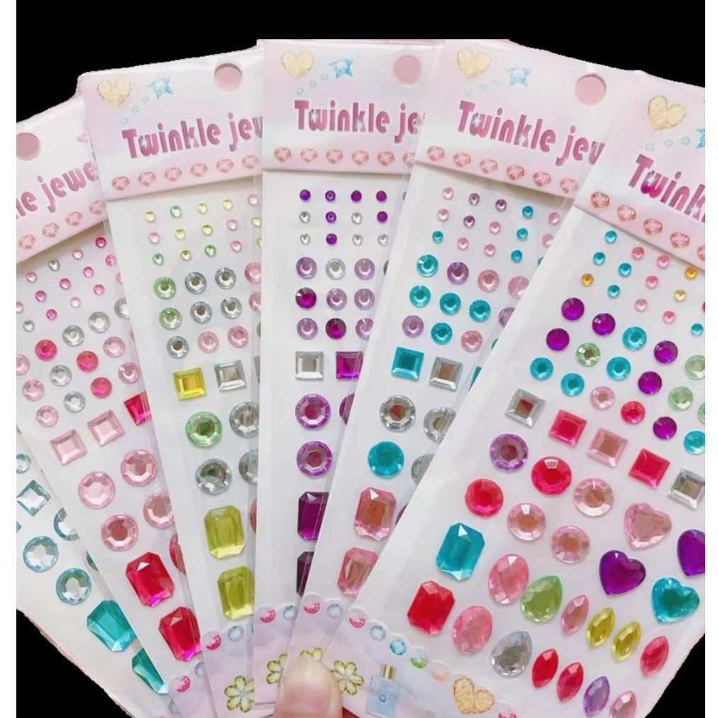 stiker hias wajah sticker muka kreasi muka face jewelry stiker mata muka sticker hiasan wajah makeup