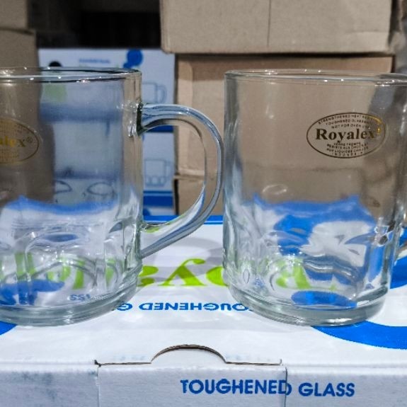 ( 6 PCS ) GELAS KACA ROYALEX PREMIUM