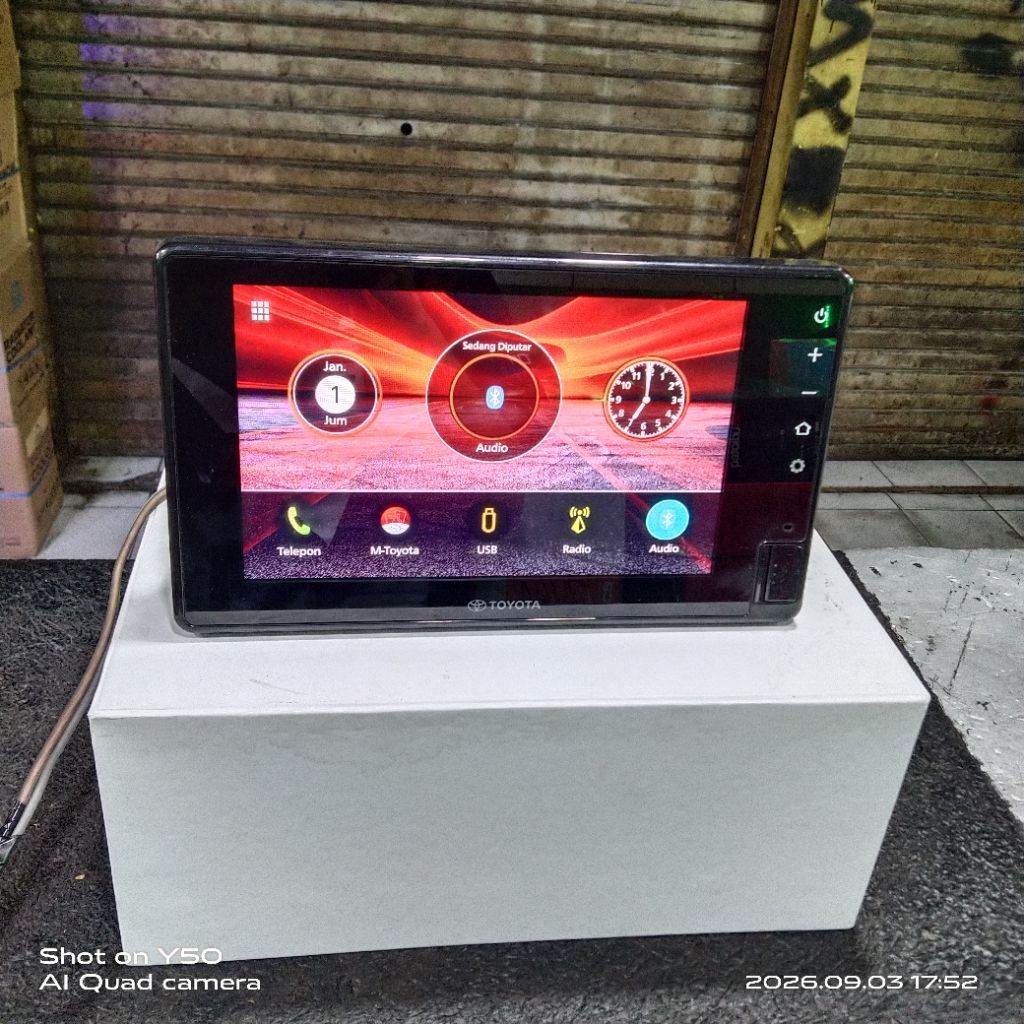 Head unit Original Toyota raize Thn 2022