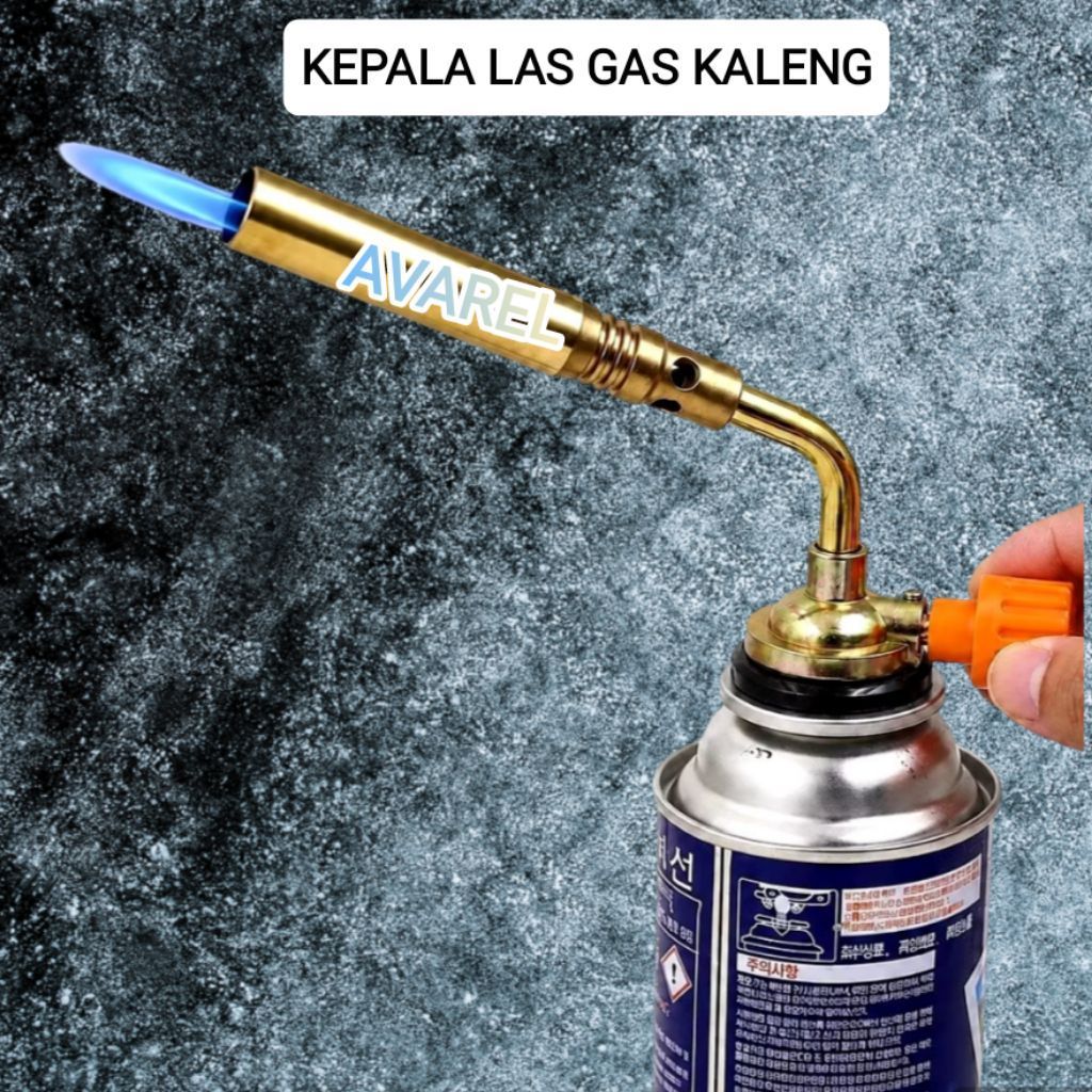 KEPALA BLENDER LAS GAS KALENG  / KEPALA LAS GAS PORTABEL / GAS TORCH LAS HAICOK