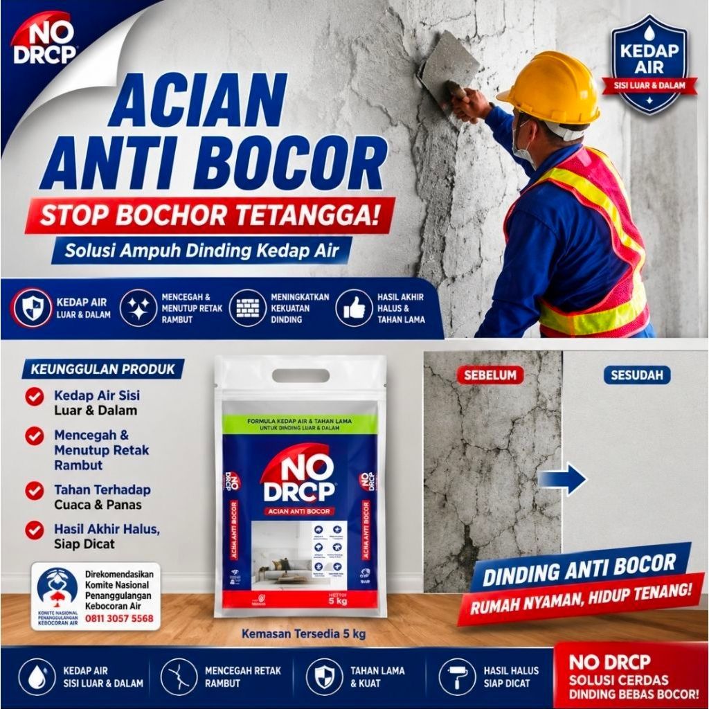 PLAMIR INSTAN ACIAN NO DROP NODROP ANTI BOCOR 5KG