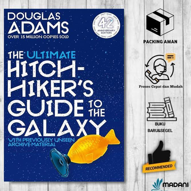 Ready Ultimate Hitchhikers Guide Galaxy by Douglas Adams (English/Indonesia)