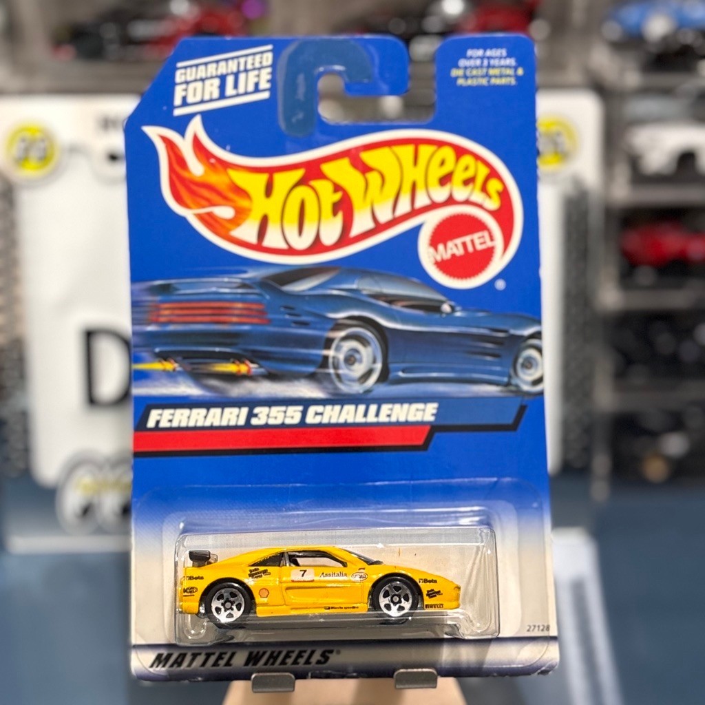 Hot Wheels Blue Card - Ferrari 355 Challenge [Free Protector]