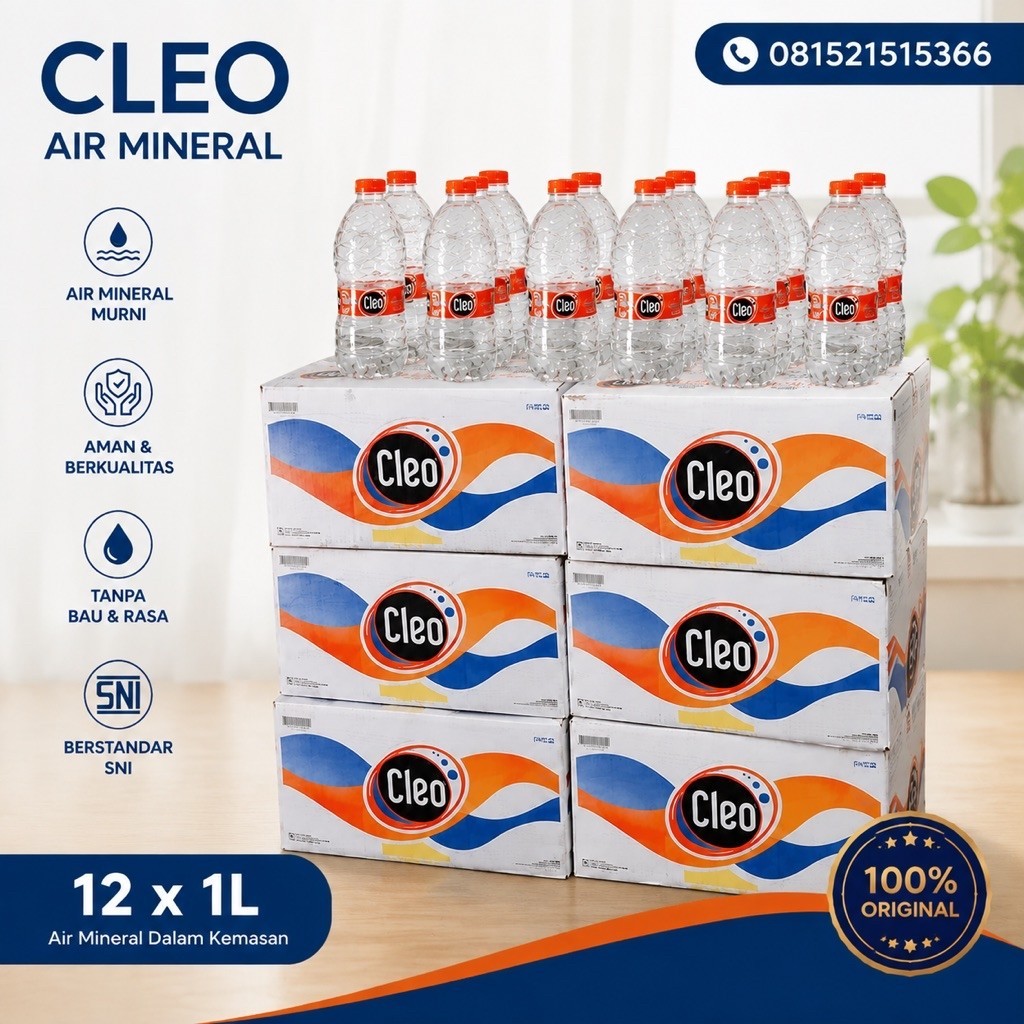 Cleo Air Minum Mineral Botol
