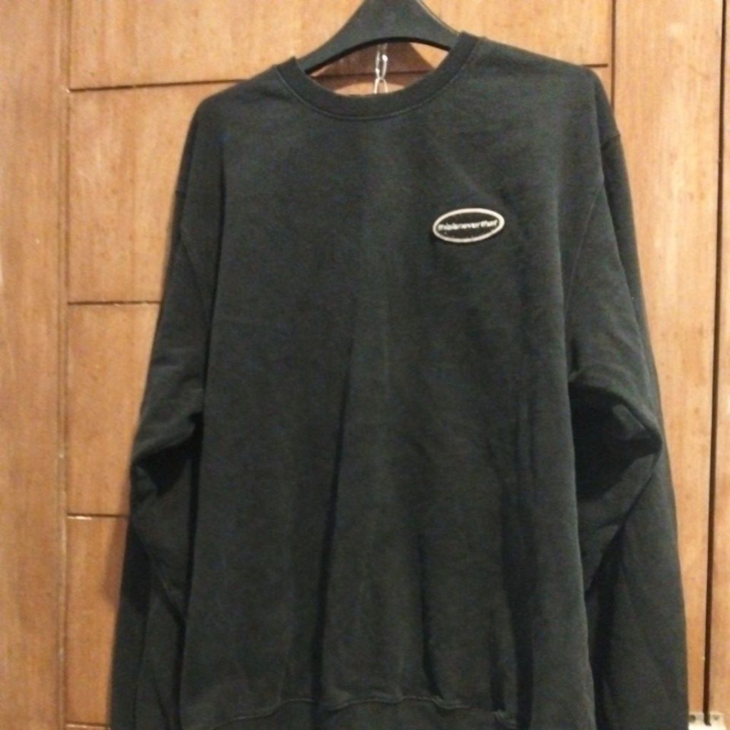 CREWNECK TNT Hitam size XL (CN001)