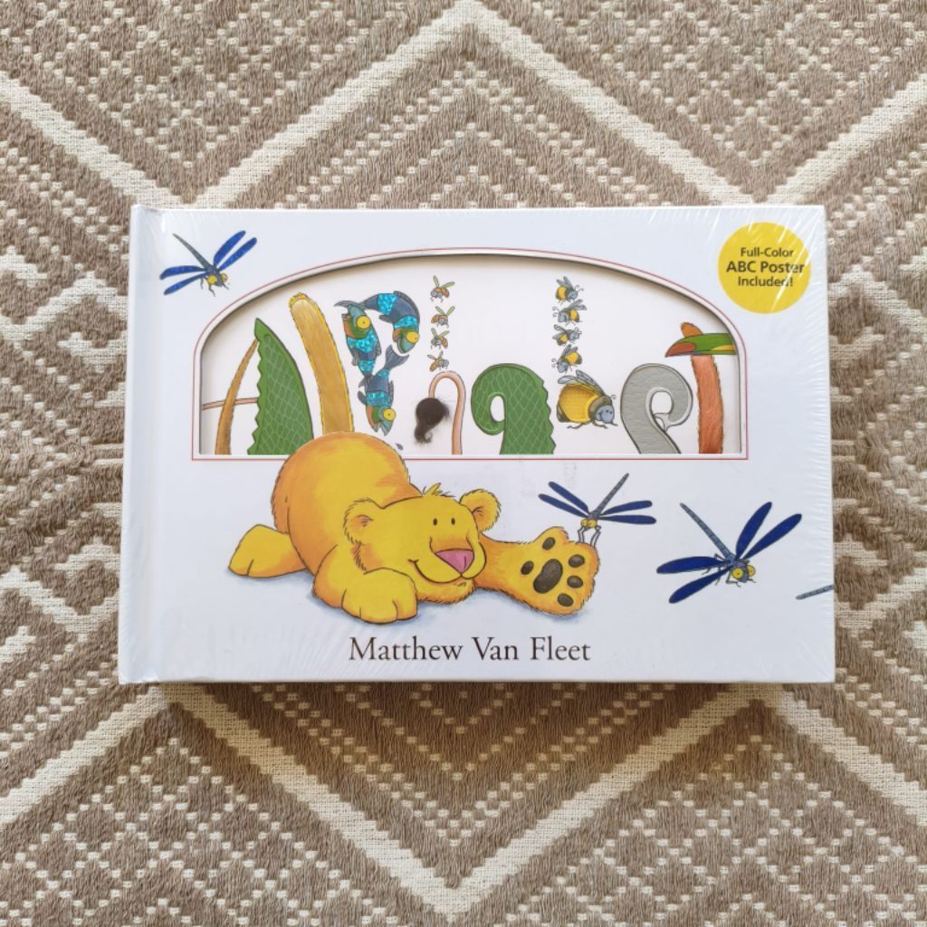 Alphabet By Matthew Van Fleet Interactive Board Book
