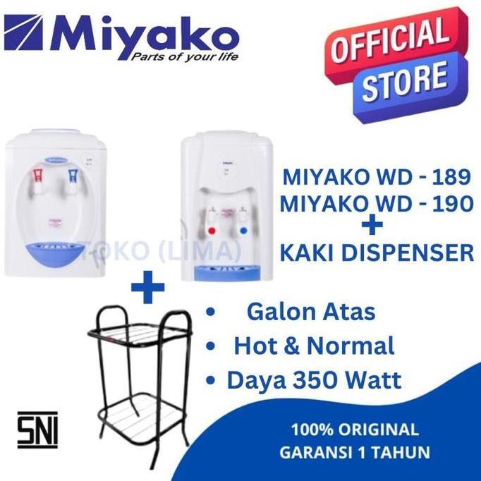 Dispenser Miyako Wd 189 H Hot & Normal Dispenser Air Miyako 189 H