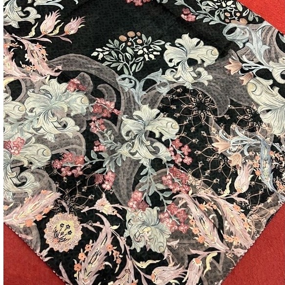 As Is Topkapi Black Buttonscarves