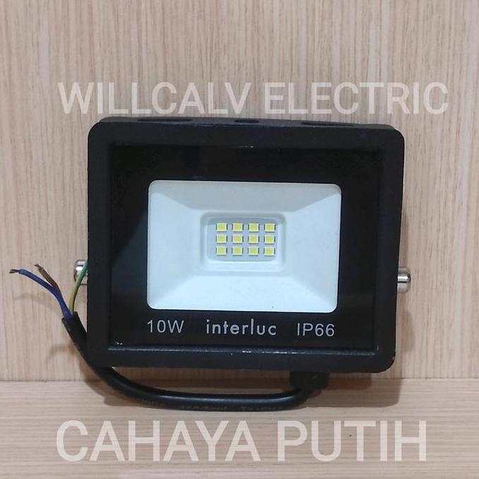 Ghiselijaya_ Interluc Lampu Sorot Led 10W 10 Watt Ip66 / Lampu Sorot Led 10W 10 Watt Ip66 Interluc