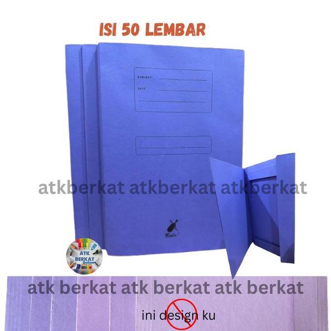 Map kertas Biola 5002 - Ungu