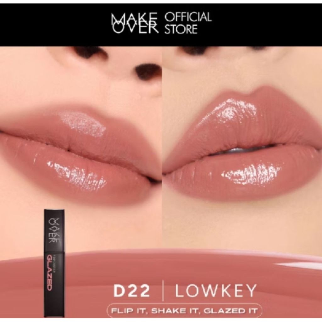 Make Over Powerstay Glazed - SHADE D22 LOWKEY