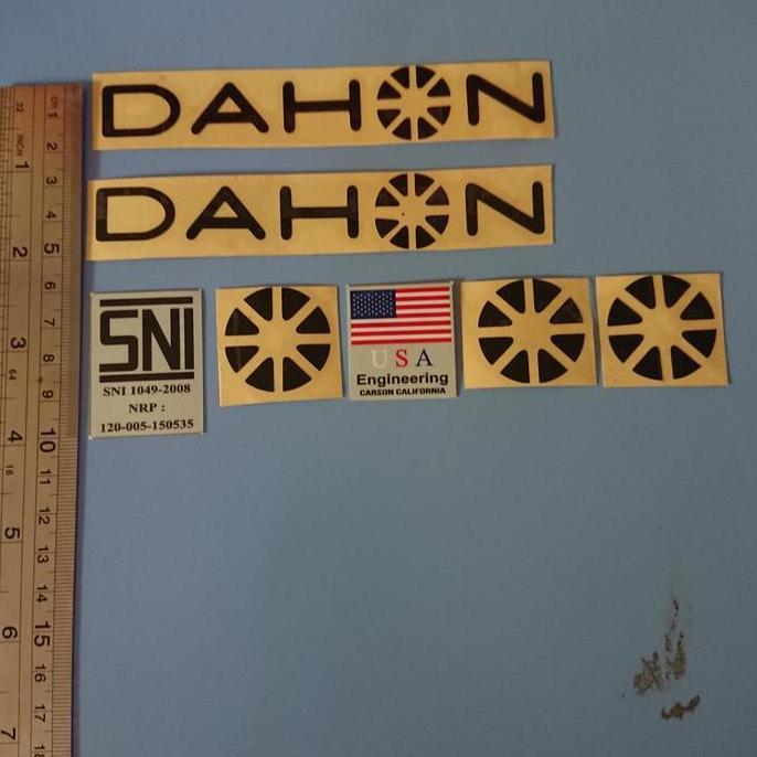 Decal Sepeda Dahon Decal Dahon Sticker Dahon