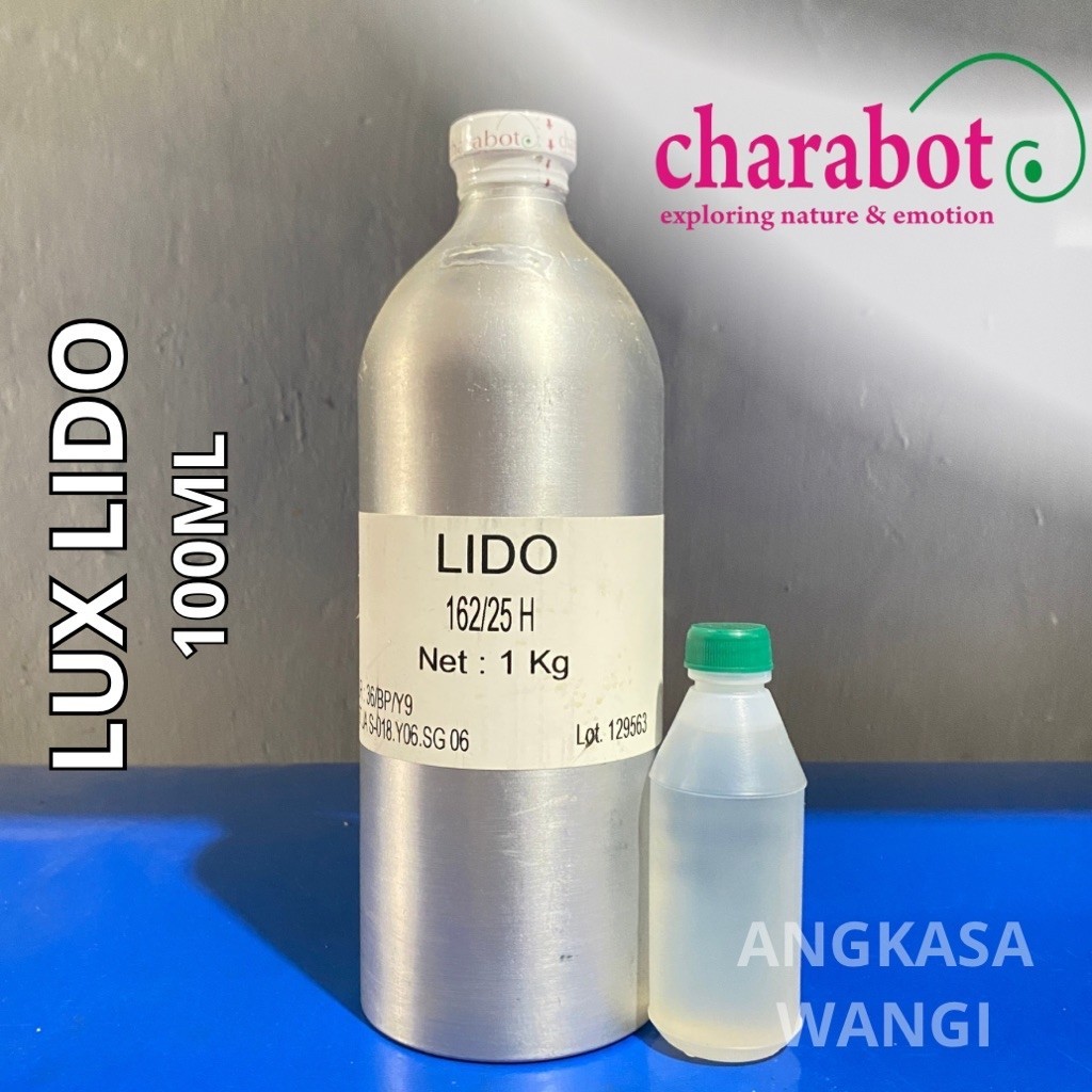 LUXH LIDO by Charabot Kemasan Repack 100ml / Bibit Parfum Murni Tanpa Campuran
