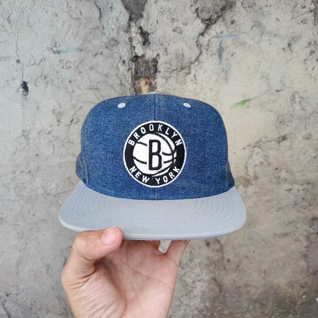 Snapback Brooklyn Nets Mitchell And Ness