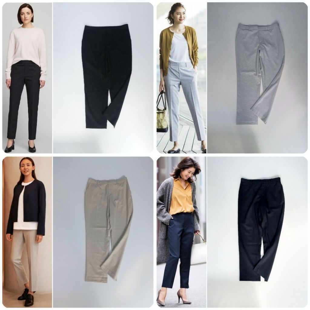 UNIQLO Ezy Ankle Length Pants  (L-XL)