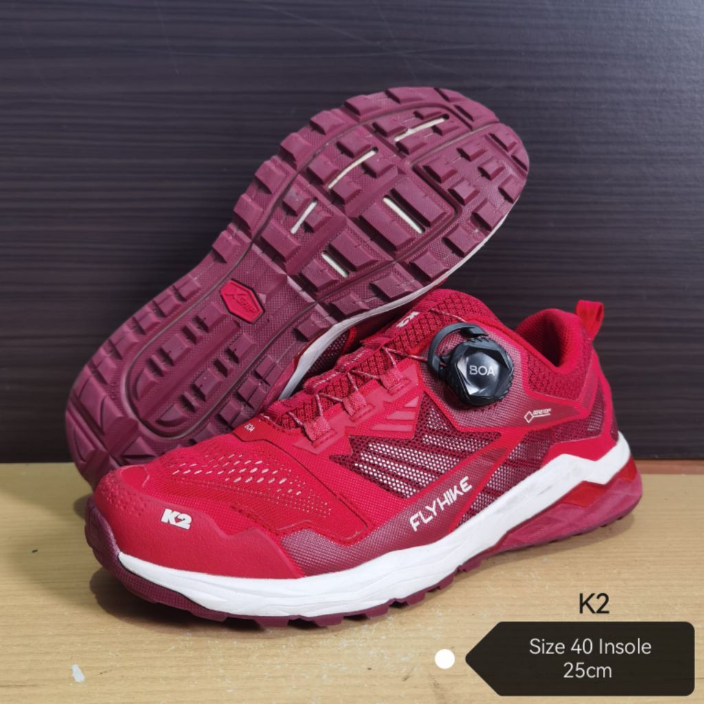 K2 FLYHIKE BOA GTX RED Sz 41