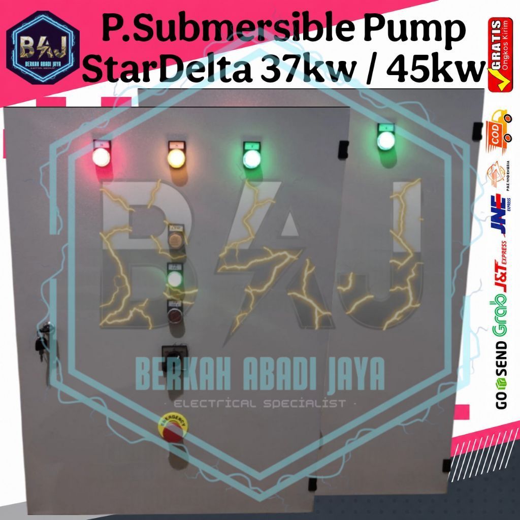 PANEL POMPA STAR DELTA 37KW / 45KW SUBMERSIBLE