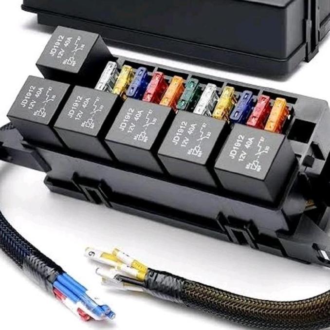 TERBARU - Fuse Box 6 Relay 11 Fuse Universal - Fuse Box