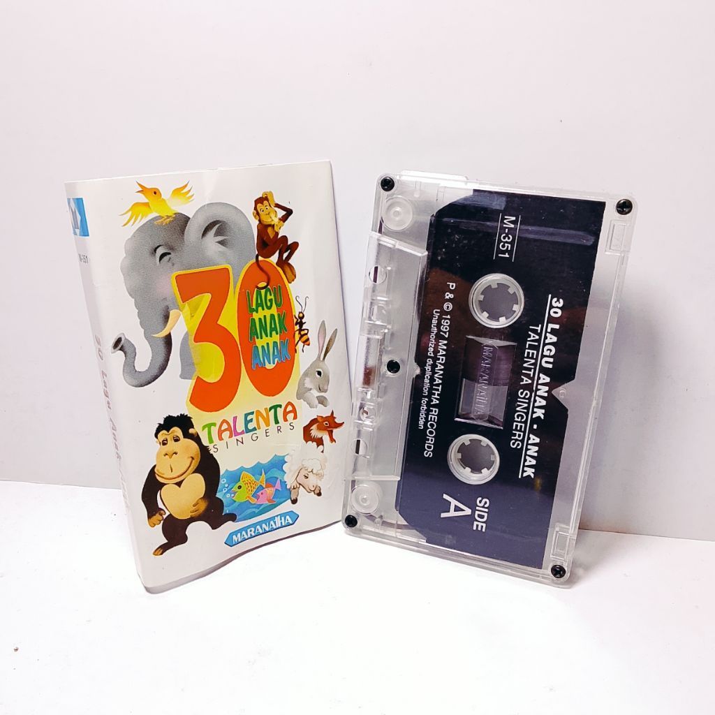 Kaset Pita Talenta Singers - 30 Lagu Anak Anak