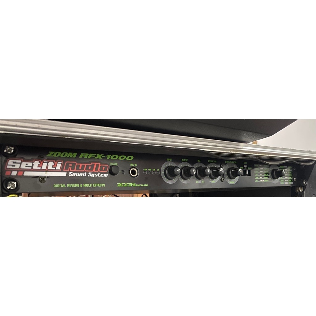 Efek Vokal Zoom RFX-1000 Ori Japan - DIGITAL REVERB & MULTI EFFECTS