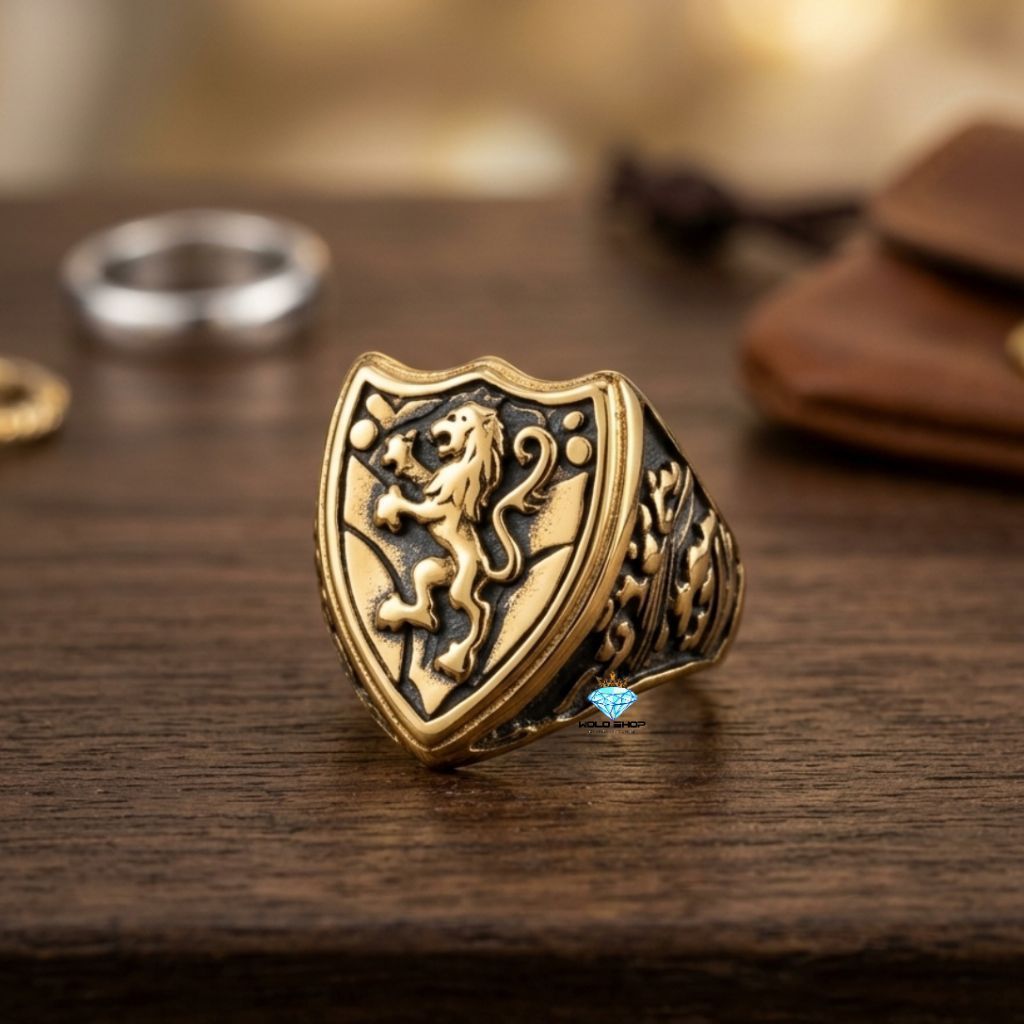 Cincin Verary Gold Premium Pria Super Keren