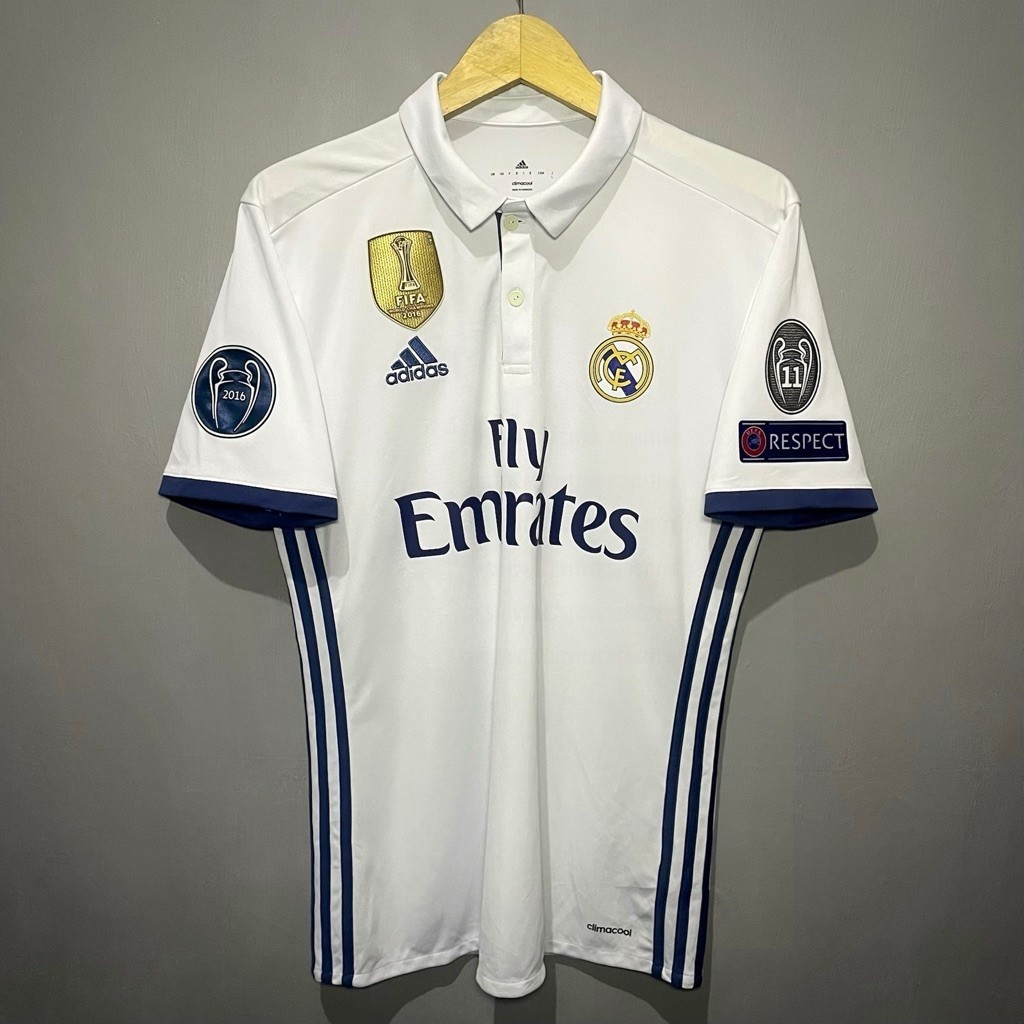 Jersey Original Real Madrid Home 2016/2017 Ronaldo - M