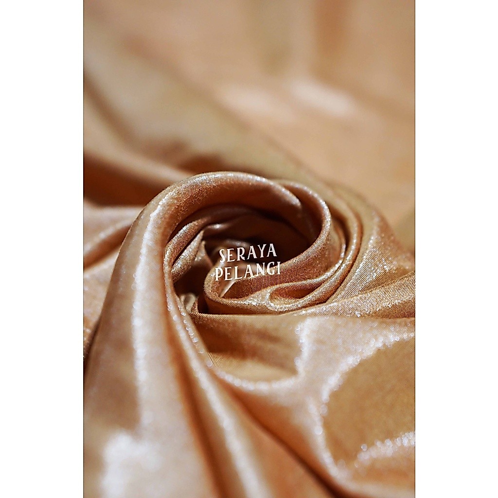 [METERAN] Kain Shimmer Metalik Cotton | Metallic | Kain Meteran | Bahan Dekorasi | Background | Back