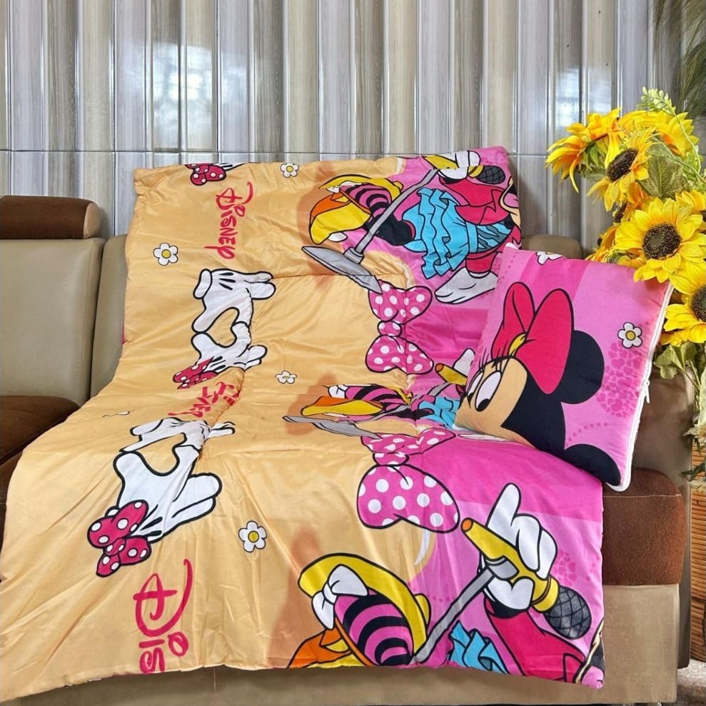 BANTAL SELIMUT/BAlMUT (2 in 1) BISA JADI SELIMUT DILIPAT JADI BANTAL / Balmut dewasa/anak BANTAL SEL