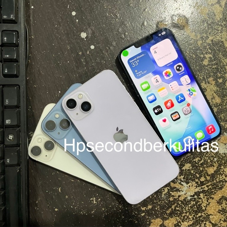 Iphone 14 Plus 128  Second Fullset