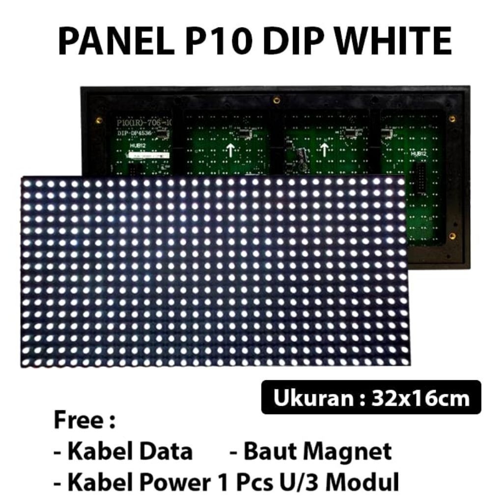 Panel Module LED P10 DIP Outdoor Running Text Outdoor