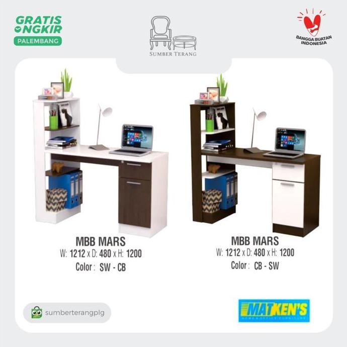 (Masterpiece) Meja Belajar Anak Minimalis Meja Kerja Meja Tulis Matkens MBB Mars
