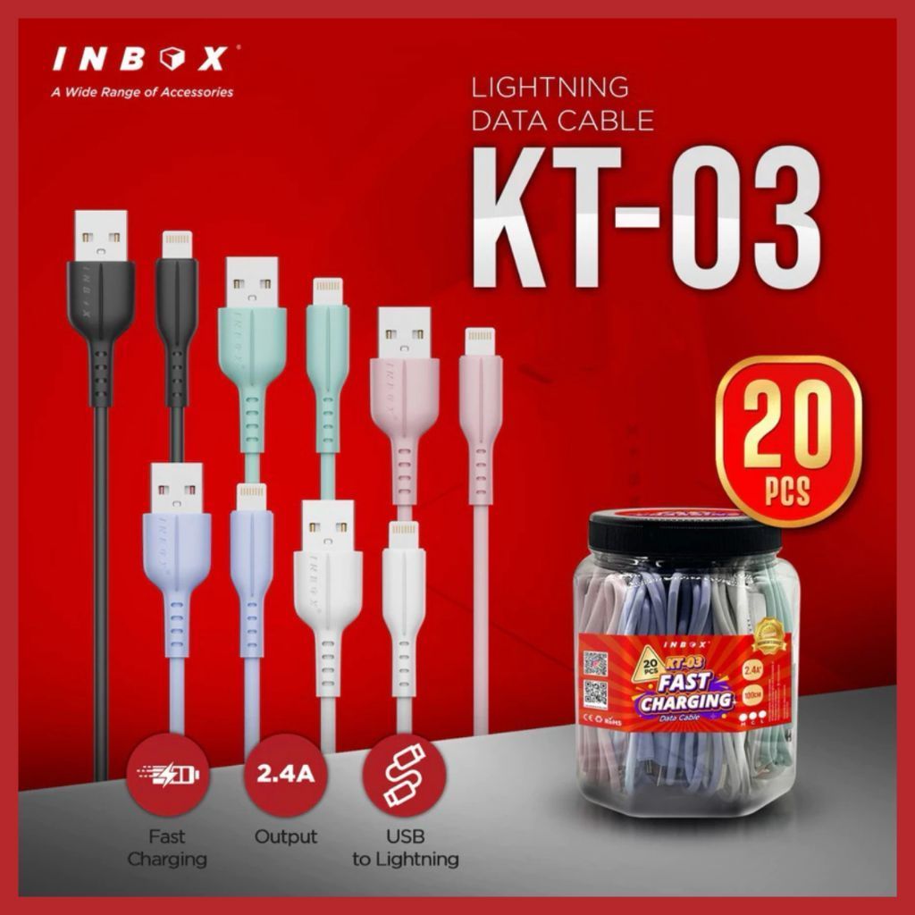 INBOX KT-03 LIGHTNING KABEL DATA