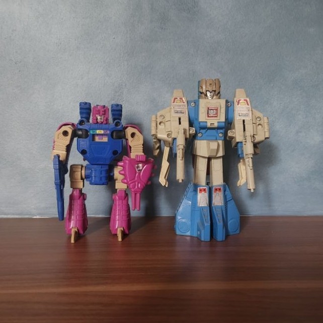 Transformers G1 Highbrow + G1 Squeezeplay set