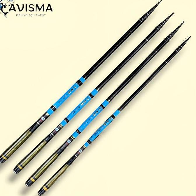 (Masterpiece) Joran Tegek Carbon Oregon Ikan Mas 360 450 540 630 Action Medium Tangkai Tongkat Panci