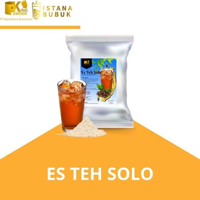 Bubuk Minuman Rasa Es Teh Solo 1kg Powder Drink Es Teh Solo 1 kg