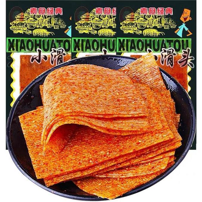 (HALAL)Cemilan Snack Latiao XiaoHuaTao Pedas/Latiao Pedas Xiao Hua Tao/Snack halal viral