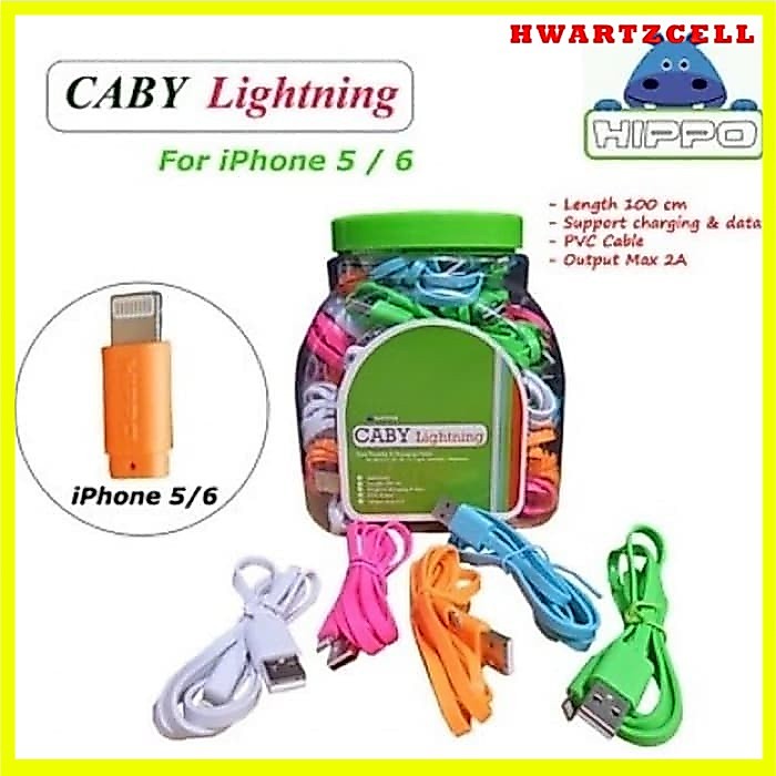 KABEL HIPPO CABY IPHONE/ KABEL DATA IPHONE ORIGINAL