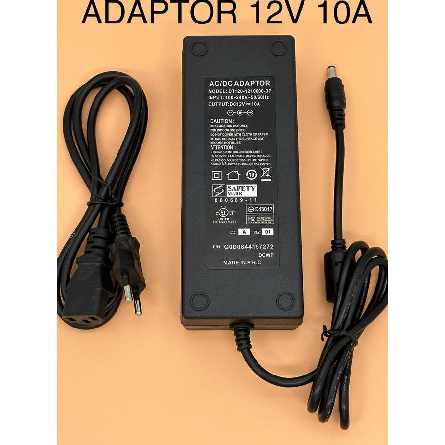 Adaptor 12V 10A  Dinamo Pump Power Supply 12V 10A Switching Adaptor Led Strip Monitor 12V 10A Origin