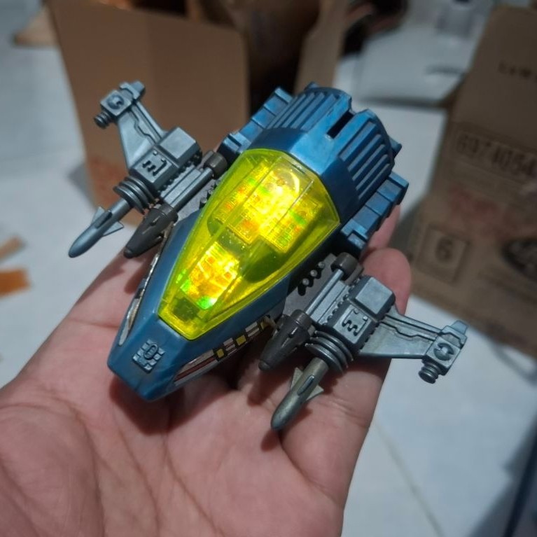 vaisseau robot vintage Galaxy Defender Multimac Silverlit Toys
