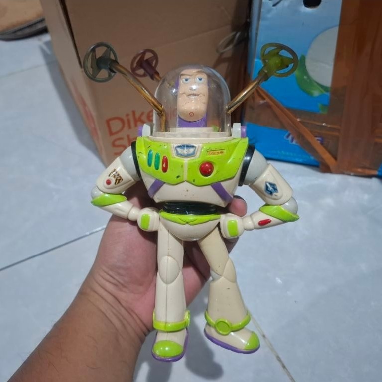 Figure Buzz Lightyear Toy Story Play Figure Vintage