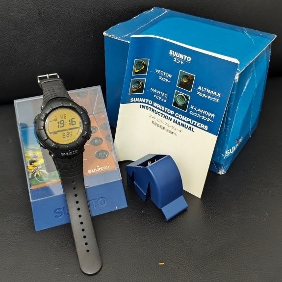 SUUNTO ALTIMAX ALTIMETER BAROMETER FULLSET JAM GUNUNG