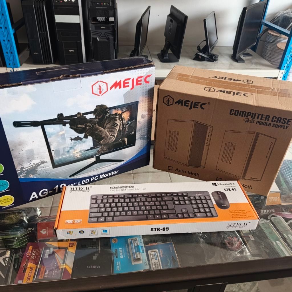 Pc Rakitan Untuk Office Intel Core i5-3470 Full Set