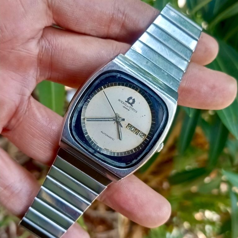 Jam Tangan Pria Solvil Et Titus Geneve Matic Original