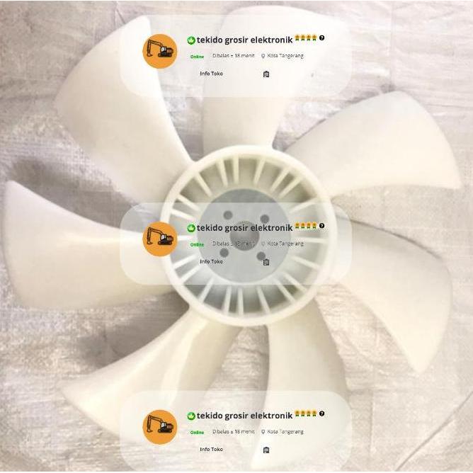 FAN RADIATOR ZAXIS 48U ZX48 KIPAS RADIATOR ZX48U