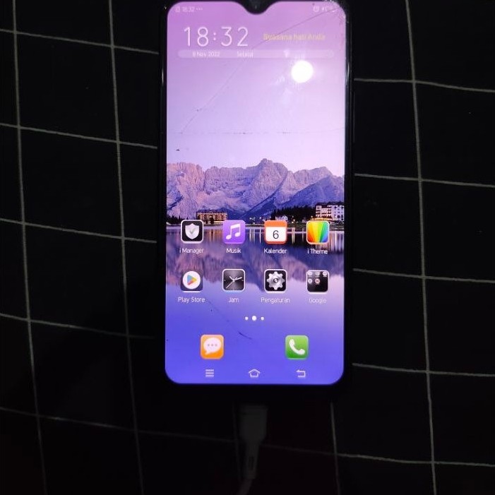 HANDPHONE VIVO Y17  MINUS BEKAS SECOND NORMAL TESTED UNIT RAM 8/256