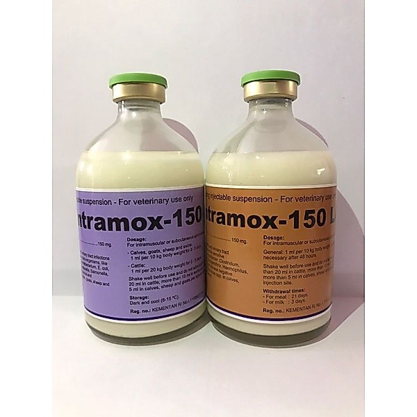 Amoxyline INTRAMOX-150 LA dan INTRAMOX-150