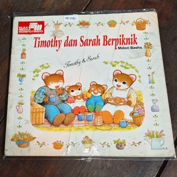 Buku Anak Timothy dan Sarah Berpiknik Midori Basho